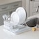 Better Houseware Drain Boards for Kitchen Counter White Dish Drain Board Shields Countertops from Water Damage Space Efficient 195x155x125