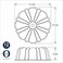 Nordic Ware Formed Bundt 12Cup Red