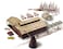 Walthers Cornerstone N Scale Model 174 Brown Scale Mountain Lumber Chevron Sawmill  Kit 9333236 Small