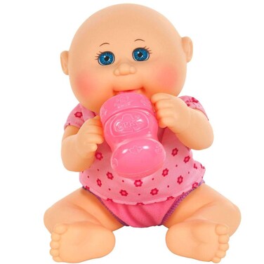 Cabbage Patch Kids Drink N Wet Newborn Baby Doll  Girl in Purple Butterflies Fashion