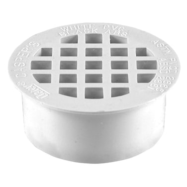 Oatey 2 in PVC SnapIn Drain White