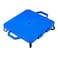 Cosom Scooter Board 16 Inch Childrens Sit  Scoot Board with 2 Inch NonMarring Nylon Casters  Safety Guards for Physical Education Class Sliding Boards with Safety Handles Blue