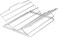 BRADSHAW INTERNATIONAL 23803 Chrome Adjustable Roast Rack