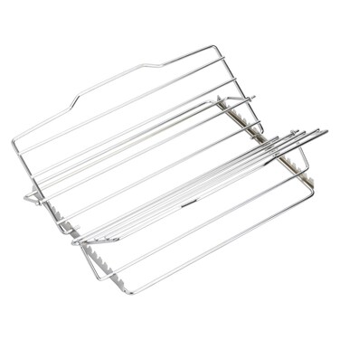 BRADSHAW INTERNATIONAL 23803 Chrome Adjustable Roast Rack