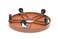 DeVault DEV3000P 16 Inch Plant Dolly with Hole Terra Cotta16