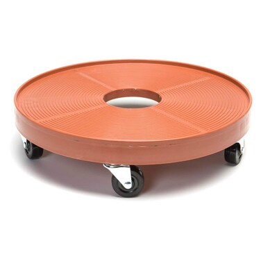 DeVault DEV3000P 16 Inch Plant Dolly with Hole Terra Cotta16