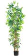 Nearly Natural 7ft Curved Bamboo Silk Tree