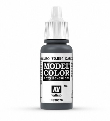 Vallejo Acrylic Paint Dark Grey