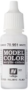 Vallejo White Model Color 2 Paint 17ml