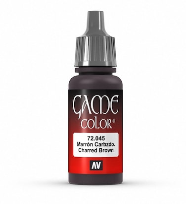 Vallejo Game Color Charred Brown Paint 17ml