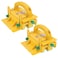 MICROJIG GRRRIPPER GR100 3D Adjustable Table Saw Pushblock 2Pack Yellow