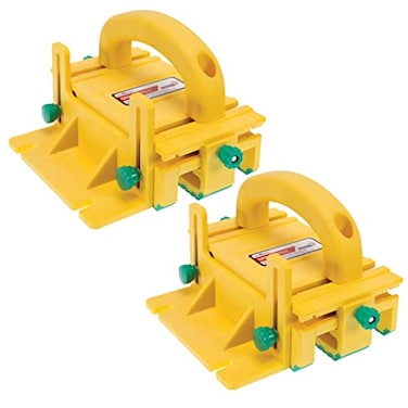 MICROJIG GRRRIPPER GR100 3D Adjustable Table Saw Pushblock 2Pack Yellow