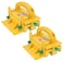 MICROJIG GRRRIPPER GR100 3D Adjustable Table Saw Pushblock 2Pack Yellow