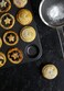 Masterclass Kitchencraft Baking Mince Pie Pan For 12piece Grey 32 x 24cm