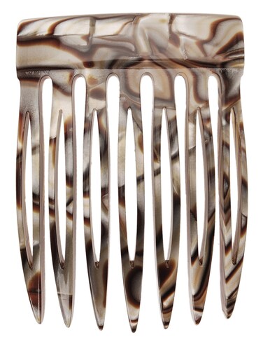 France Luxe Mini Push Up Comb  Onyx