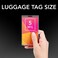 GBC Laminating Sheets Thermal Laminating Pouches Luggage Tag Size 5 Mil HeatSeal UltraClear 25 Pack 3202005