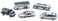 Daron United Airlines 24 Piece Playset