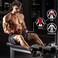 Yes4All Black Combo Tricep Press Down Cable Machine Attachment LAT Pulldown Attachments for Gym Set with Tricep Pull Down Rope Double D Handles VShaped Bar and Rotating Pull Down Straight Bar