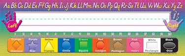 Teacher Created Resources Modern Printing Flat Name Plates 4307