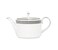 Wedgwood Wang Vera Lace Platinum Teapot 473 oz WhiteSilver