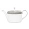 Wedgwood Wang Vera Lace Platinum Teapot 473 oz WhiteSilver