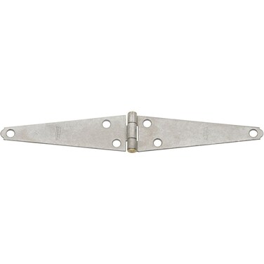 National Hardware N127753 Light Strap Hinges in Galvanized 3