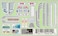Pinecar Dry Transfer Decals Racer Accents PIN4014