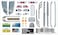 Pinecar Dry Transfer Decals Racer Accents PIN4014