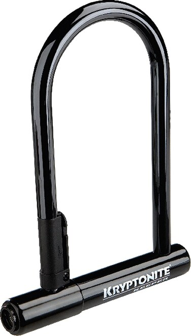 Kryptonite Keeper 12 Standard Heavy Duty Bicycle ULock with Bracket 4Inch x 8Inch Black
