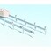 Noch 60511 Crash Barriers 60Post 1m H0 Scale