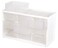 ArtBin 6809PC Store In Drawer Cabinet Sewing  Craft Organization Plastic Storage Unit with 9 Drawers White with Clear Drawers