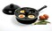 Norpro 95 Inch Nonstick Skillet Set with Removable 4 Egg Poacher 95 IN As Shown
