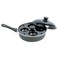 Norpro 95 Inch Nonstick Skillet Set with Removable 4 Egg Poacher 95 IN As Shown