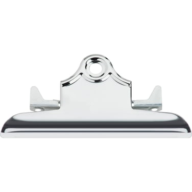 Sparco 00897 Metal Clip for Clipboard 6Inch W NickelPlated Brown