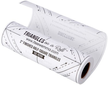 Triangles On A Roll Half Square 2 H200