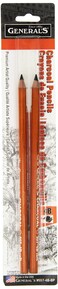 General Pencil 5574BBP Generals Charcoal Pencil 4B 2 Each 2 Count Pack of 1 Black