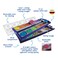 Pelikan Opaque Watercolor Paint Set 24 Colors Plus Chinese White Tube 720862