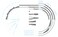 Hornby Hobby Train Tracks  R8074 LeftHand Curved Point Degree Track Pieces  Small Scale Model Accessories for Train Electric Railroad Supplies with HOOO Gauge Compatibility curved Tracks