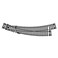 Hornby Hobby Train Tracks  R8074 LeftHand Curved Point Degree Track Pieces  Small Scale Model Accessories for Train Electric Railroad Supplies with HOOO Gauge Compatibility curved Tracks