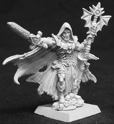 Reaper Miniatures Malek Necropolis Mage Miniature 25mm Heroic Scale Warlord