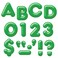 TREND enterprises Inc Green 4 3D Uppercase Ready Letters
