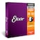 Elixir Strings Acoustic Guitar Strings 8020 Bronze with NANOWEB Coating LongestLasting Bright and Focused Tone with Comfortable Feel 6 String Set Light 1253