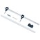 Alvin Channel Beam Bar for Beam Compass Replacement Part for Drafting Geometry Engineering and Drawing  13 Inches