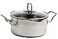 Norpro KRONA 3 Quart Vented Pot with Straining Lid Stainless Steel