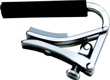 Shubb Stainless Steel Deluxe Guitar Capo Chrome standard
