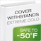 Cardinal XtraLife Locking SlantD Ring Binder 5 Rings 52 Recycled White