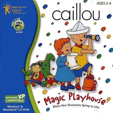 Brighter Child Caillou Magical Playhouse