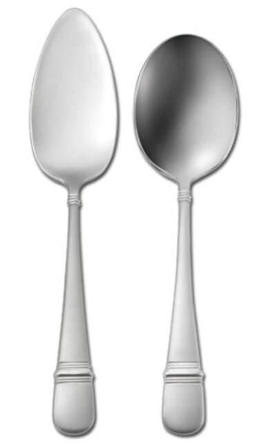 Oneida Satin Astragal 2Piece Entertainment Set
