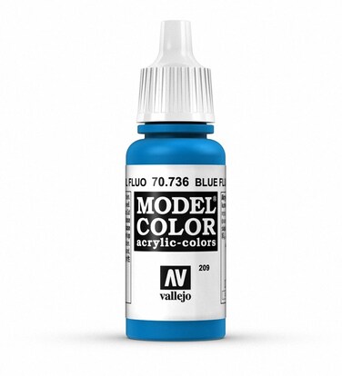 Vallejo Blue Fluorescent Paint 17ml