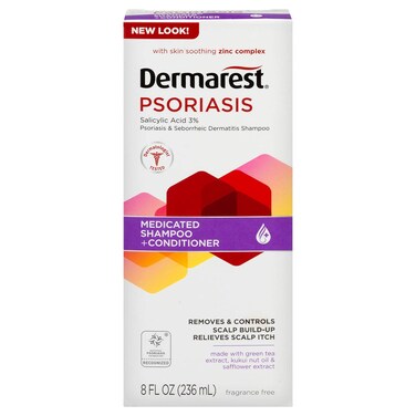 Dermarest Psoriasis Medicated Shampoo plus Conditioner  8Ounces  1Unit